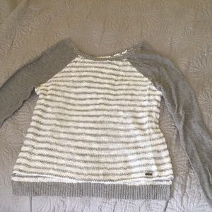 Hollister striped sweater